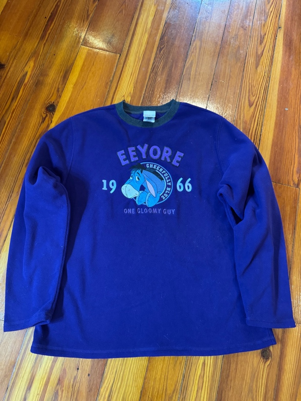 Eeyore Purple Sweatshirt - 'One Gloomy Guy'